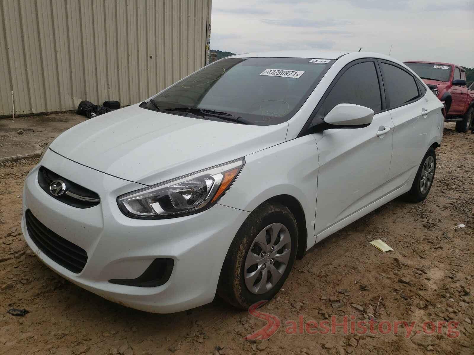 KMHCT4AEXGU111501 2016 HYUNDAI ACCENT