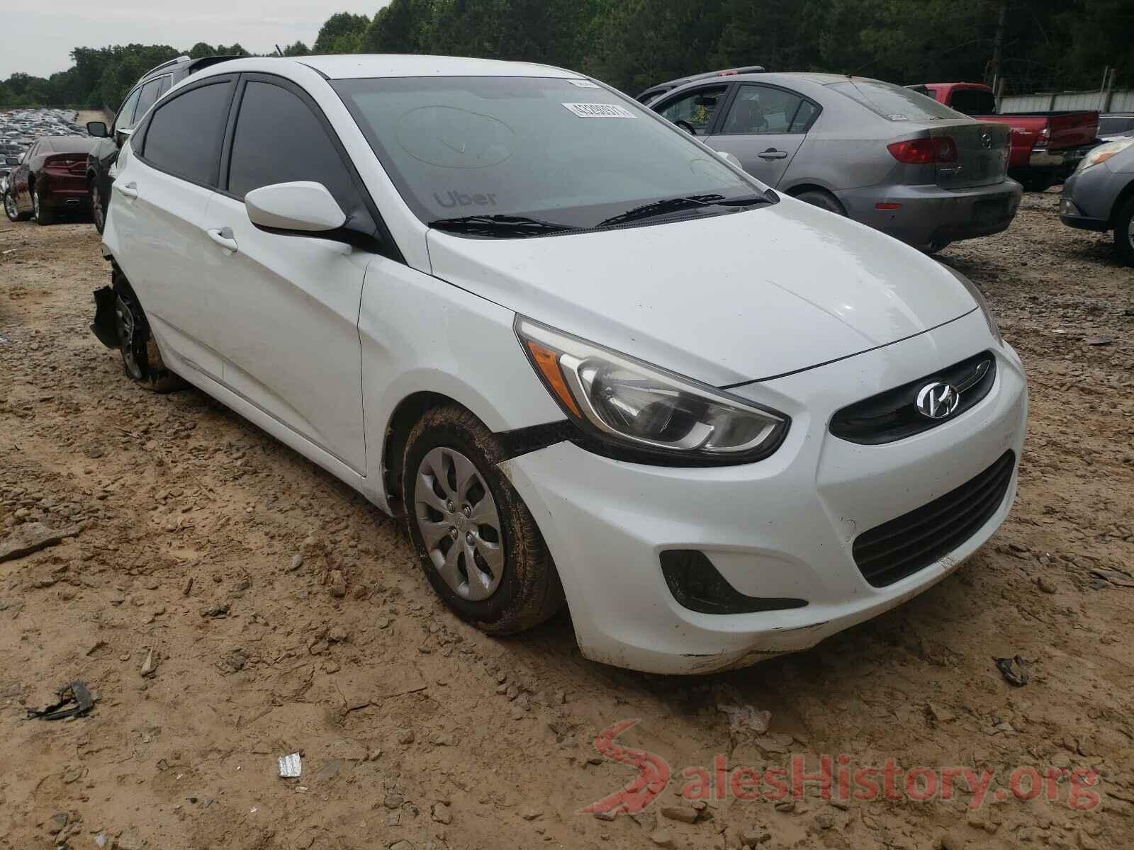 KMHCT4AEXGU111501 2016 HYUNDAI ACCENT