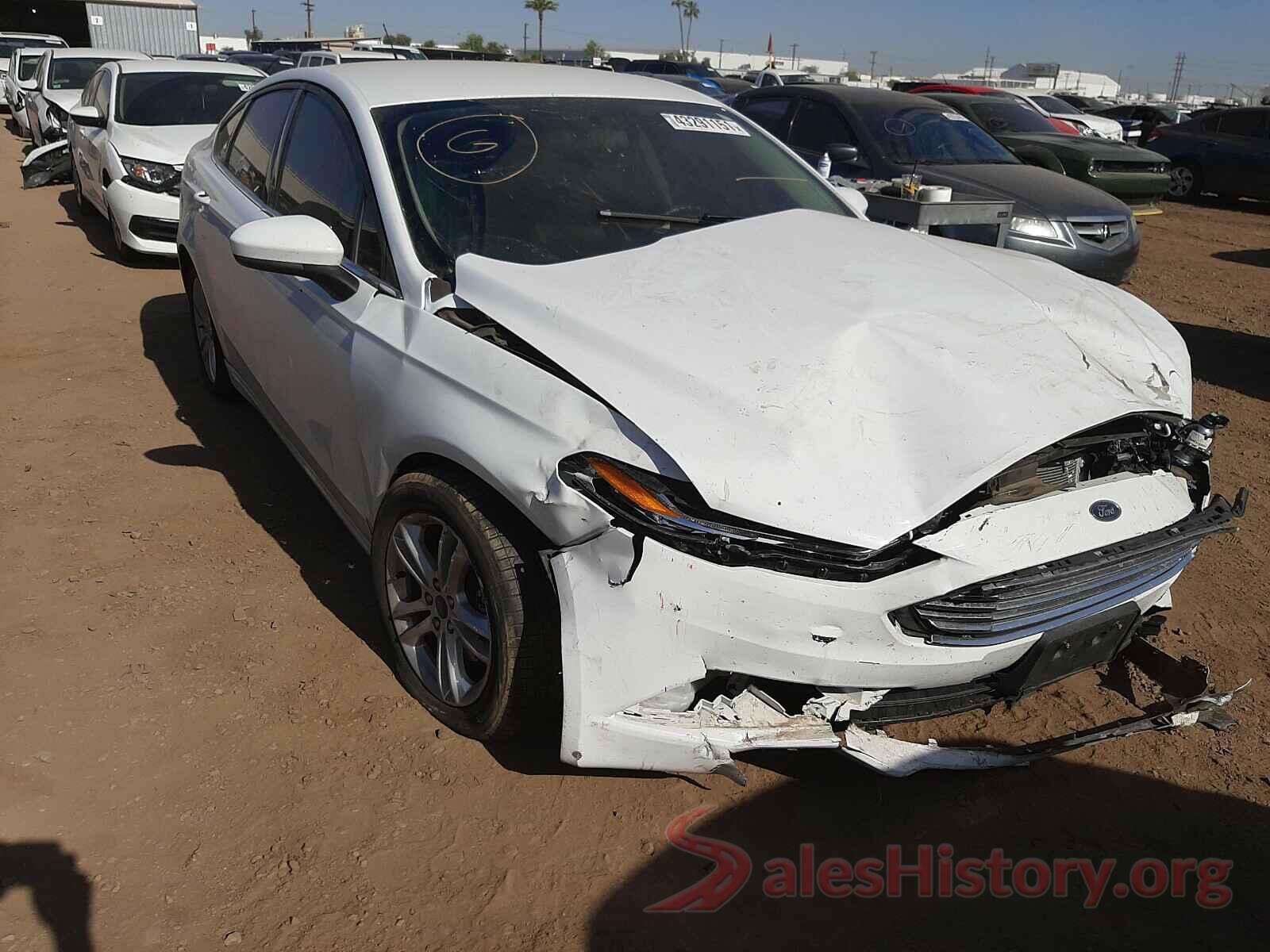 3FA6P0HD5JR167863 2018 FORD FUSION