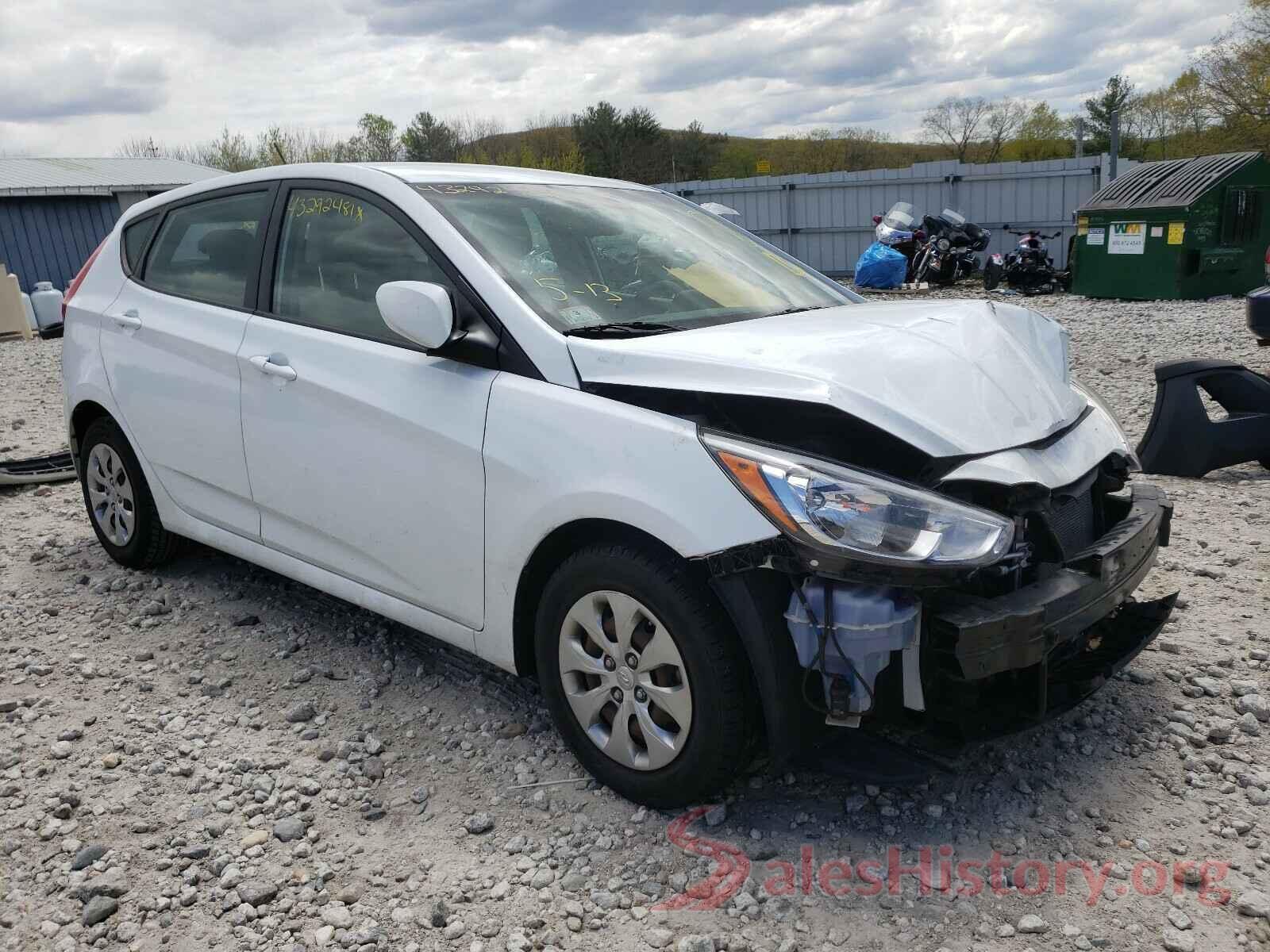 KMHCT5AE2HU350662 2017 HYUNDAI ACCENT