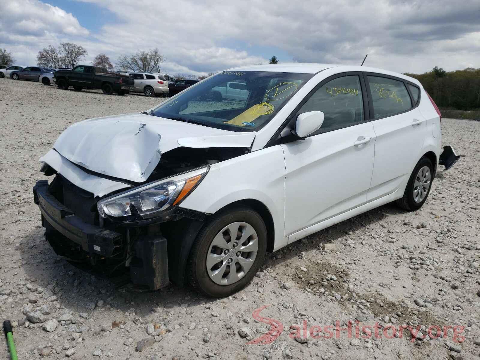 KMHCT5AE2HU350662 2017 HYUNDAI ACCENT