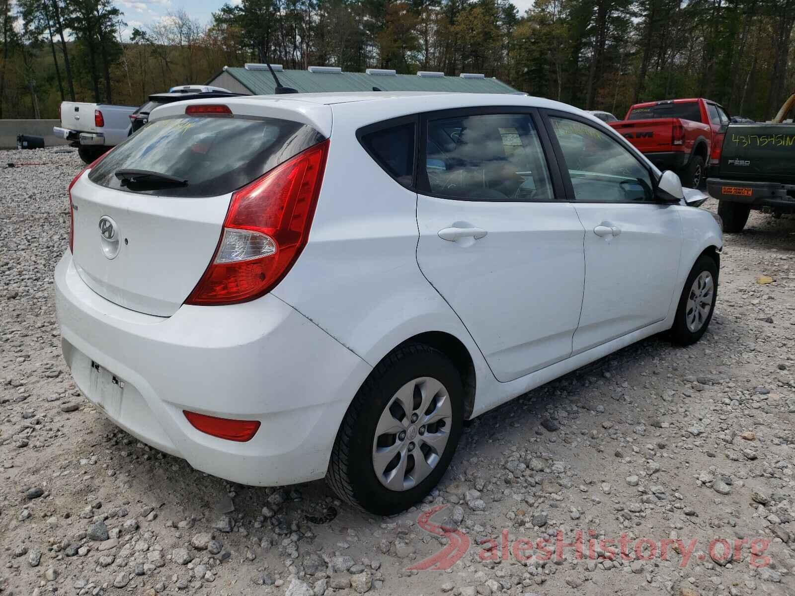 KMHCT5AE2HU350662 2017 HYUNDAI ACCENT