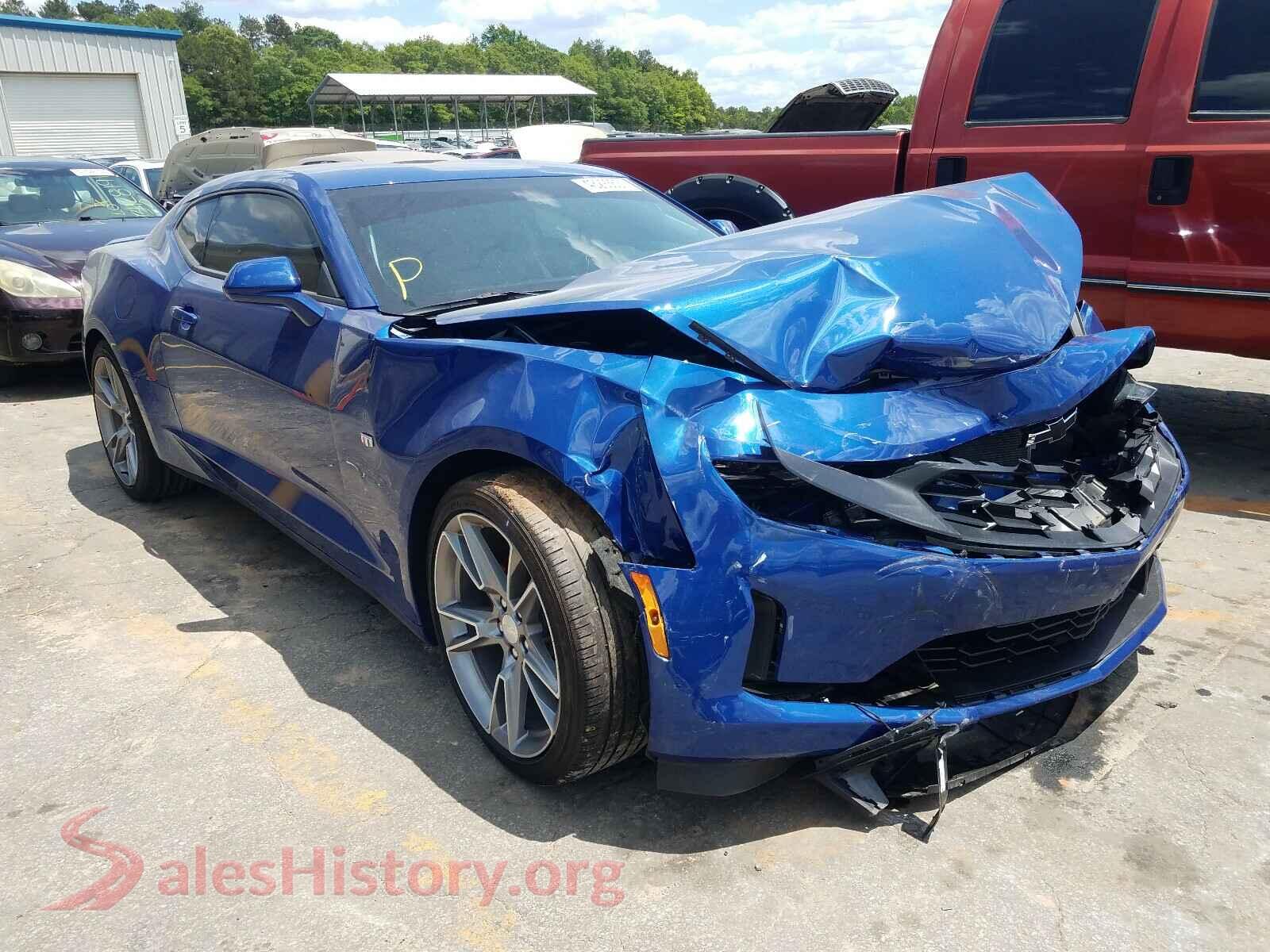2019 CHEVROLET CAMARO VIN 1G1FB1RX7K0158969, auction photo