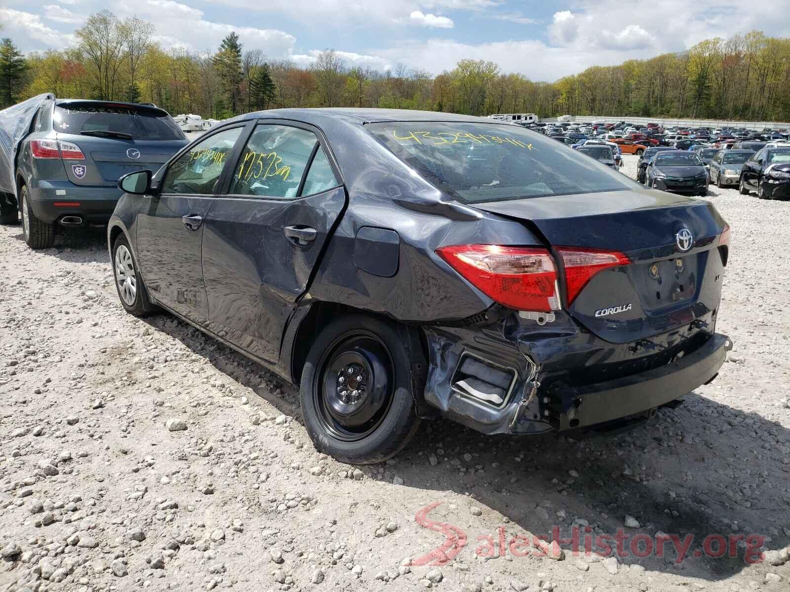 2T1BURHE5KC193627 2019 TOYOTA COROLLA