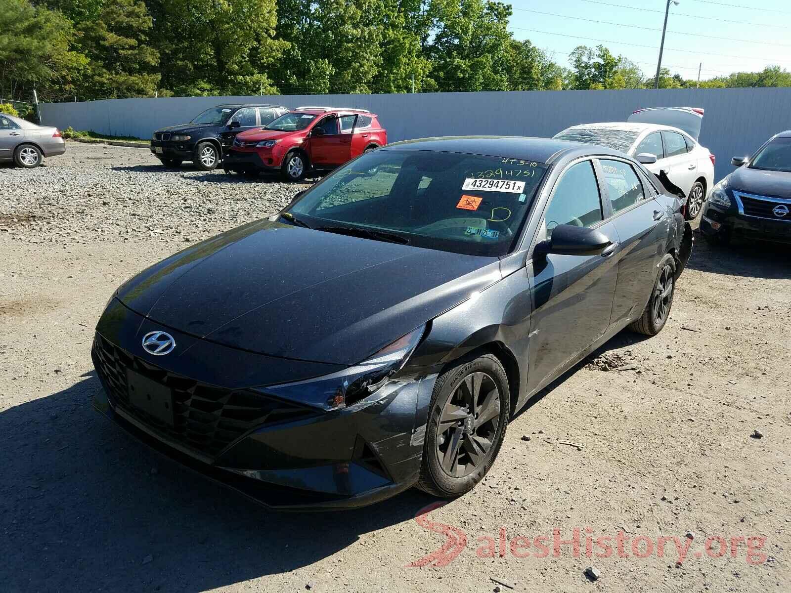 5NPLM4AG7MH009811 2021 HYUNDAI ELANTRA