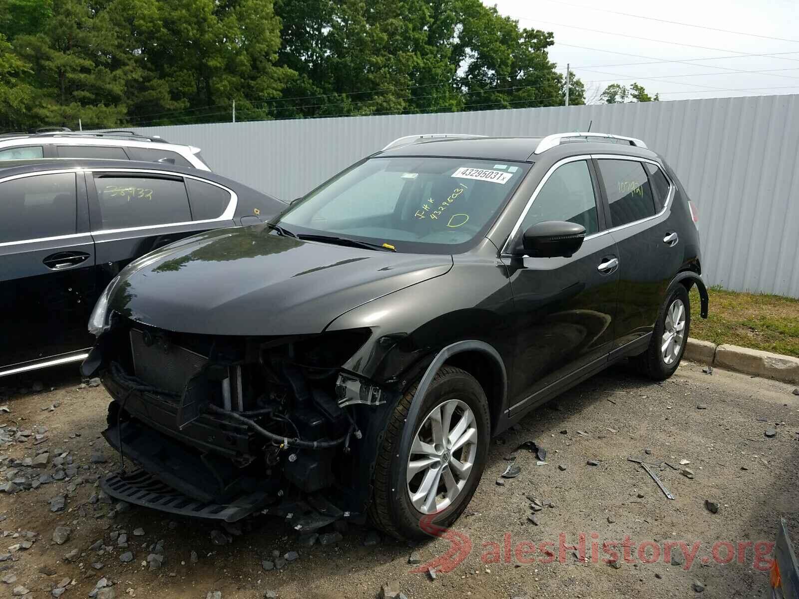 KNMAT2MV3GP674402 2016 NISSAN ROGUE