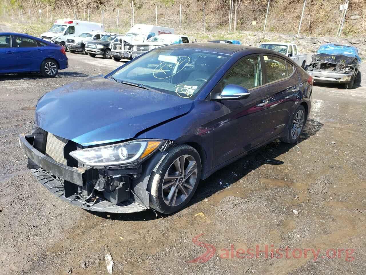 5NPD84LF3HH071953 2017 HYUNDAI ELANTRA