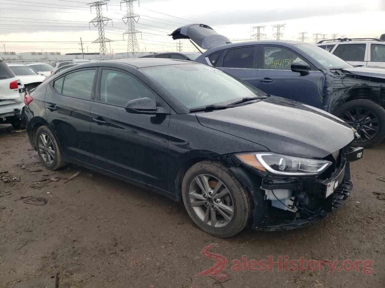 5NPD84LF0JH357507 2018 HYUNDAI ELANTRA