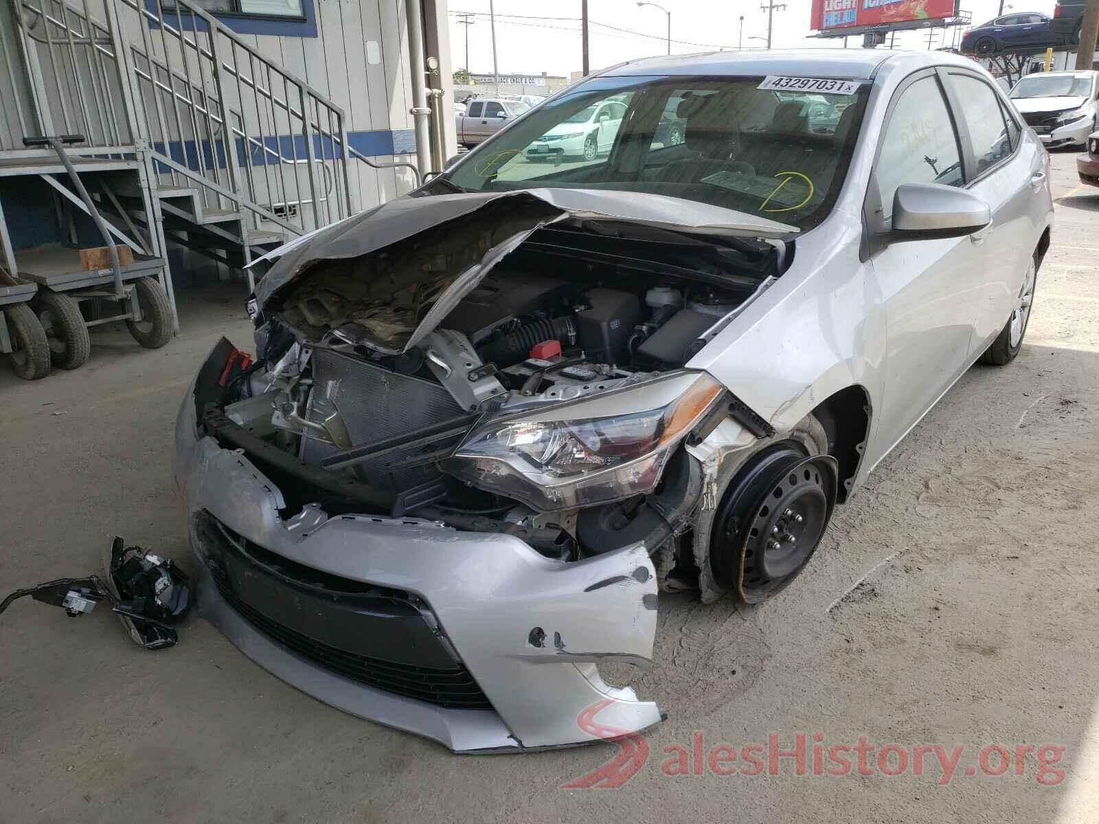 5YFBURHE8GP565632 2016 TOYOTA COROLLA