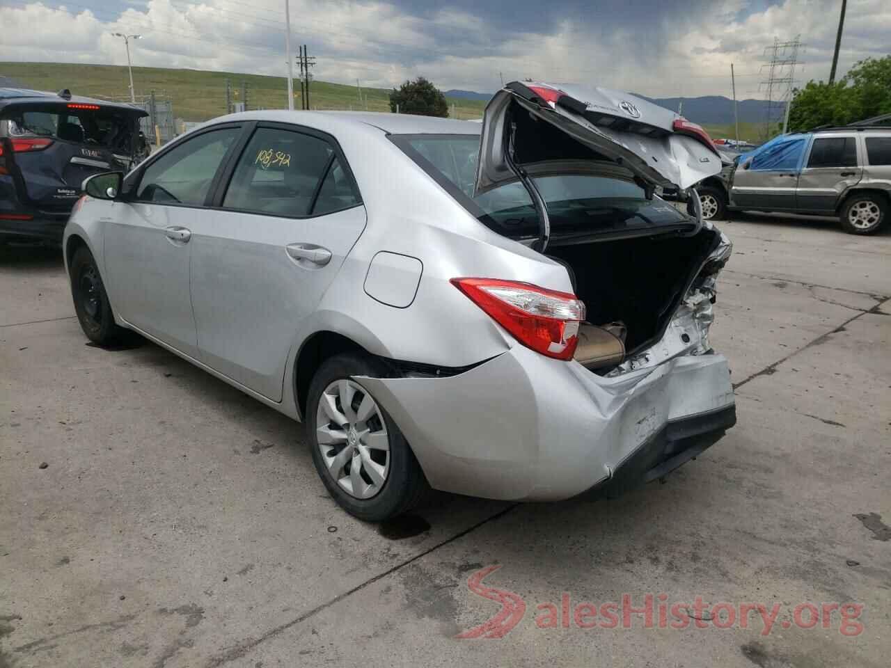 5YFBURHE2GP426399 2016 TOYOTA COROLLA