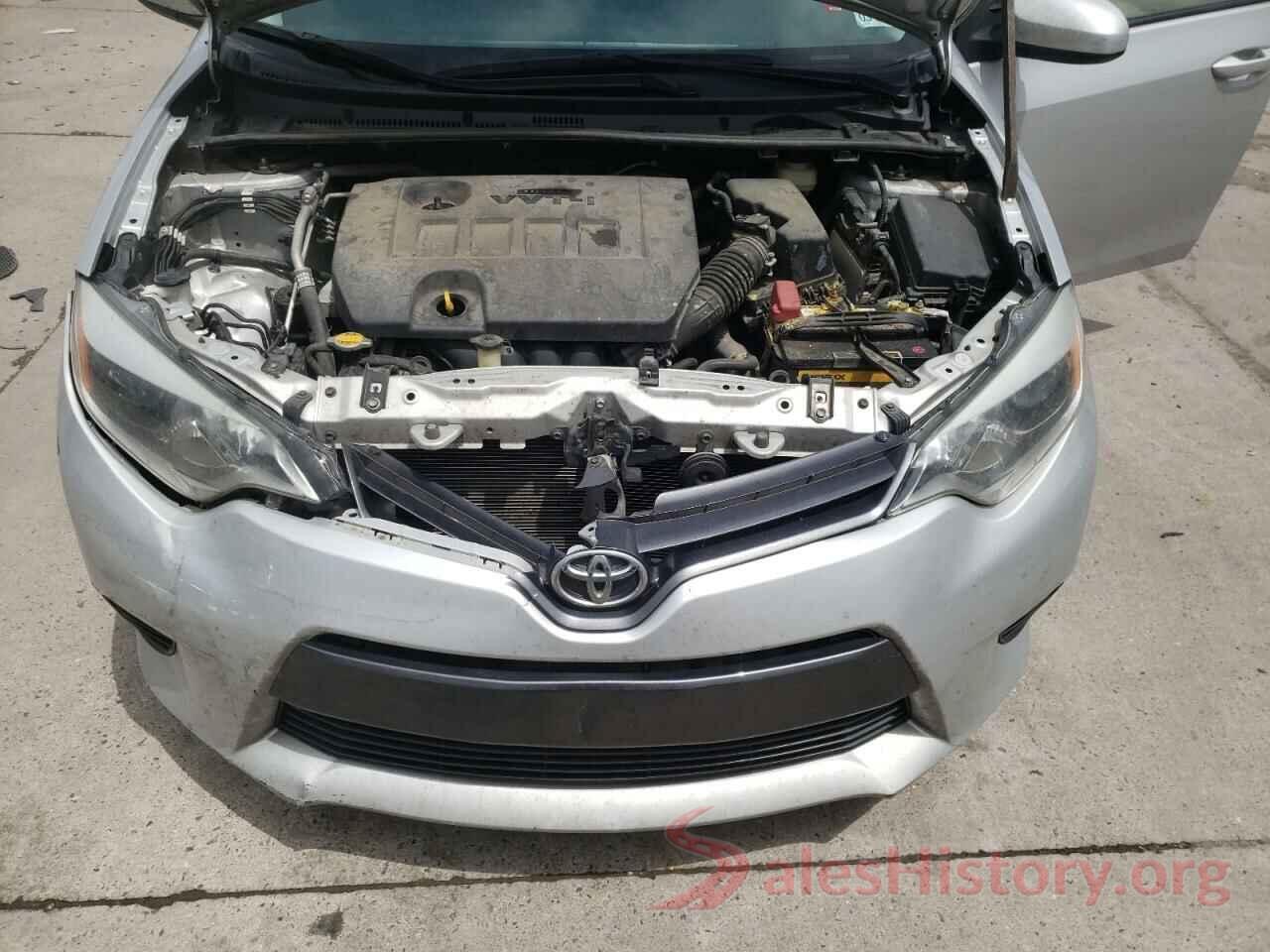 5YFBURHE2GP426399 2016 TOYOTA COROLLA