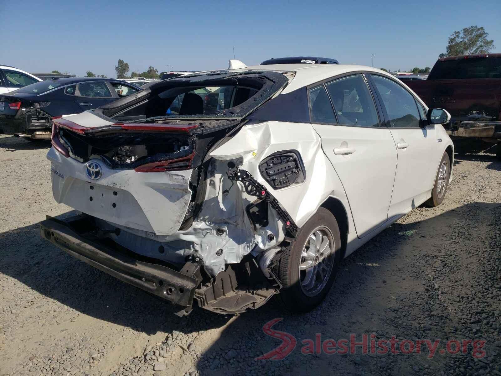 JTDKARFP5L3156262 2020 TOYOTA PRIUS