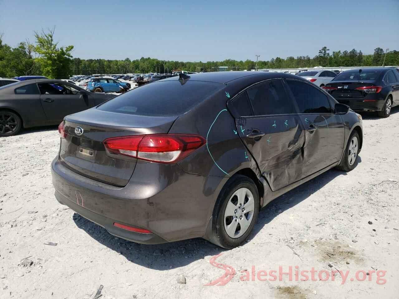 3KPFK4A74HE141177 2017 KIA FORTE