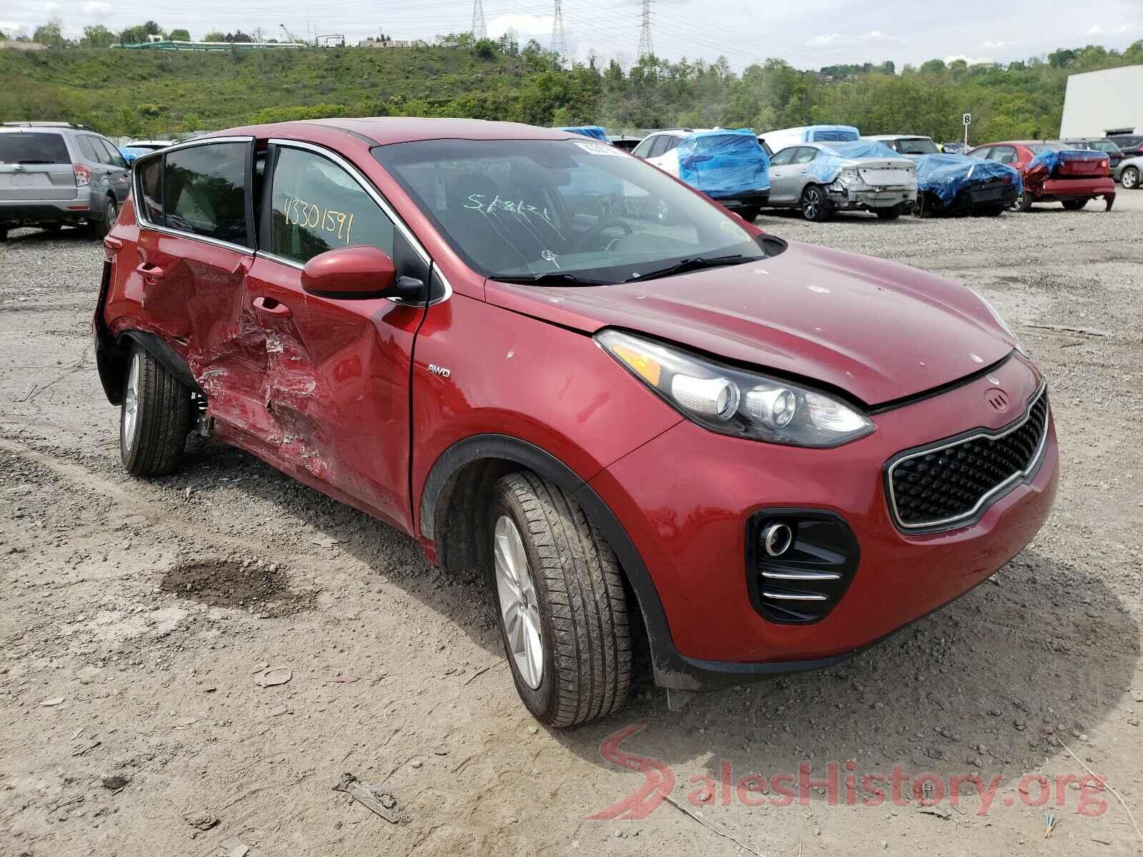 KNDPMCAC0J7391088 2018 KIA SPORTAGE