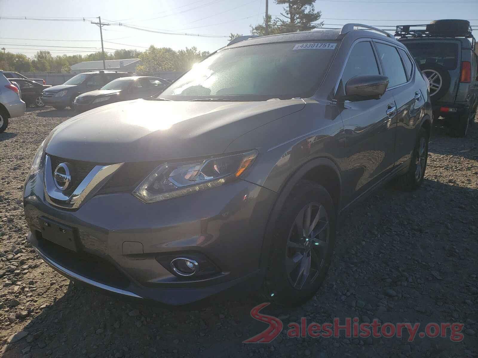 5N1AT2MV8GC801843 2016 NISSAN ROGUE