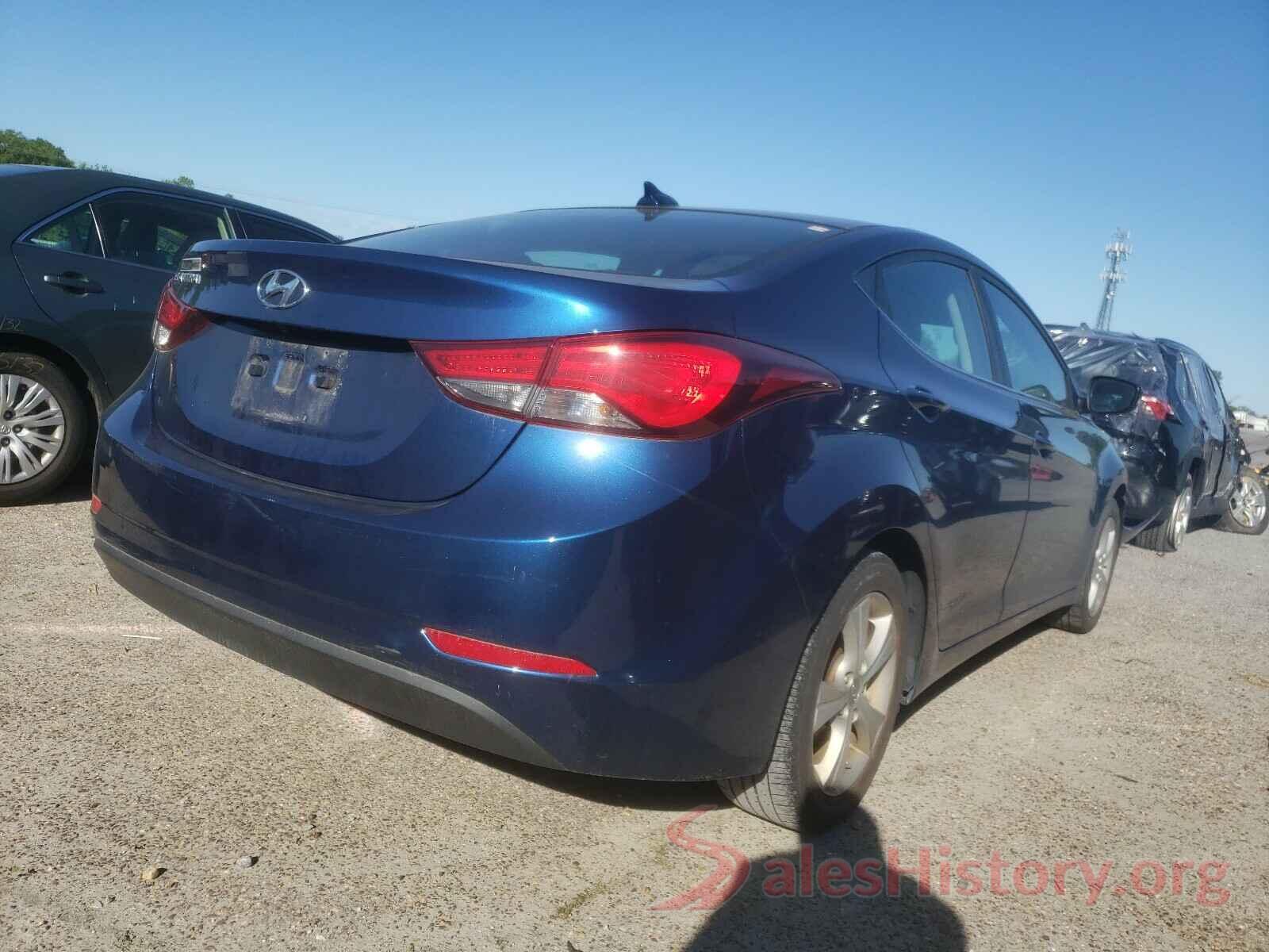 5NPDH4AE7GH712515 2016 HYUNDAI ELANTRA