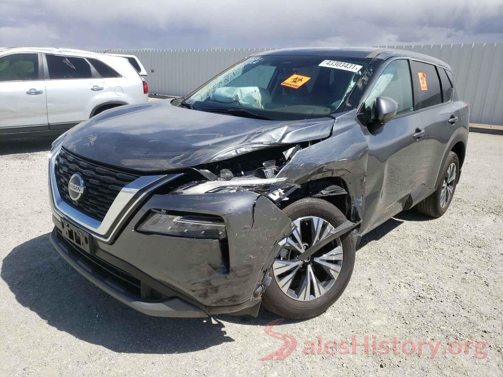 5N1AT3BA5MC701913 2021 NISSAN ROGUE