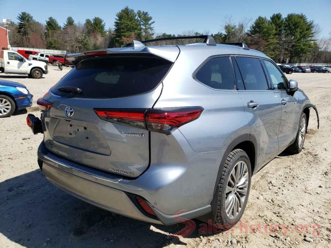 5TDEBRCH4MS026173 2021 TOYOTA HIGHLANDER