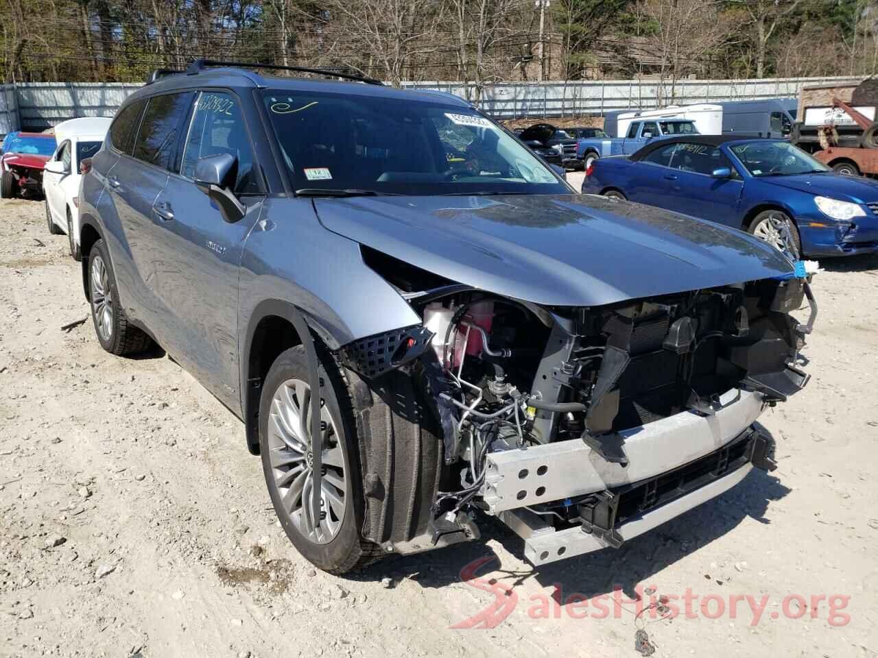 5TDEBRCH4MS026173 2021 TOYOTA HIGHLANDER