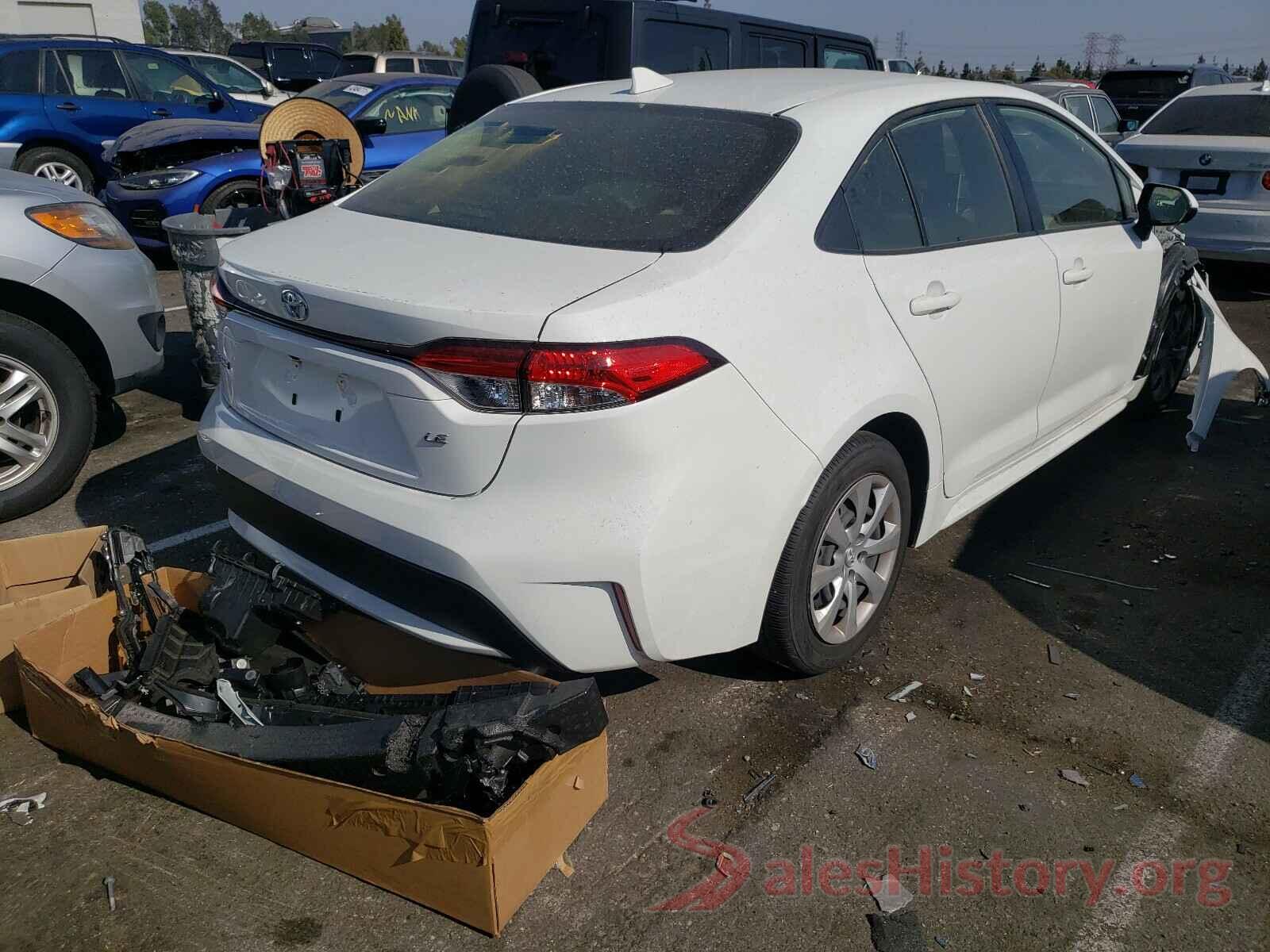 JTDEPRAE4LJ079011 2020 TOYOTA COROLLA