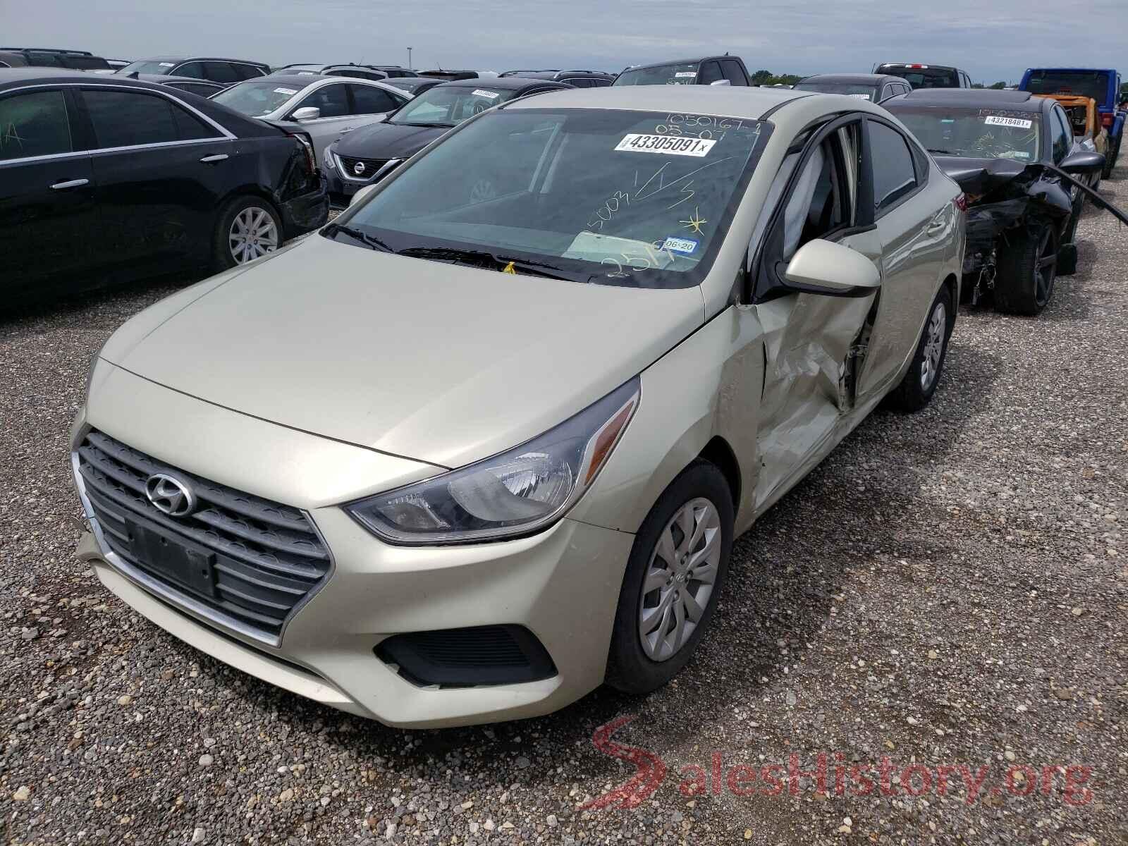 3KPC24A30JE012519 2018 HYUNDAI ACCENT