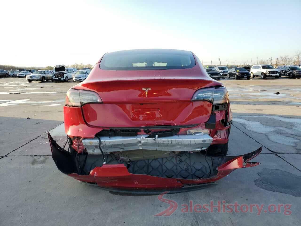 5YJ3E1EA4NF190657 2022 TESLA MODEL 3