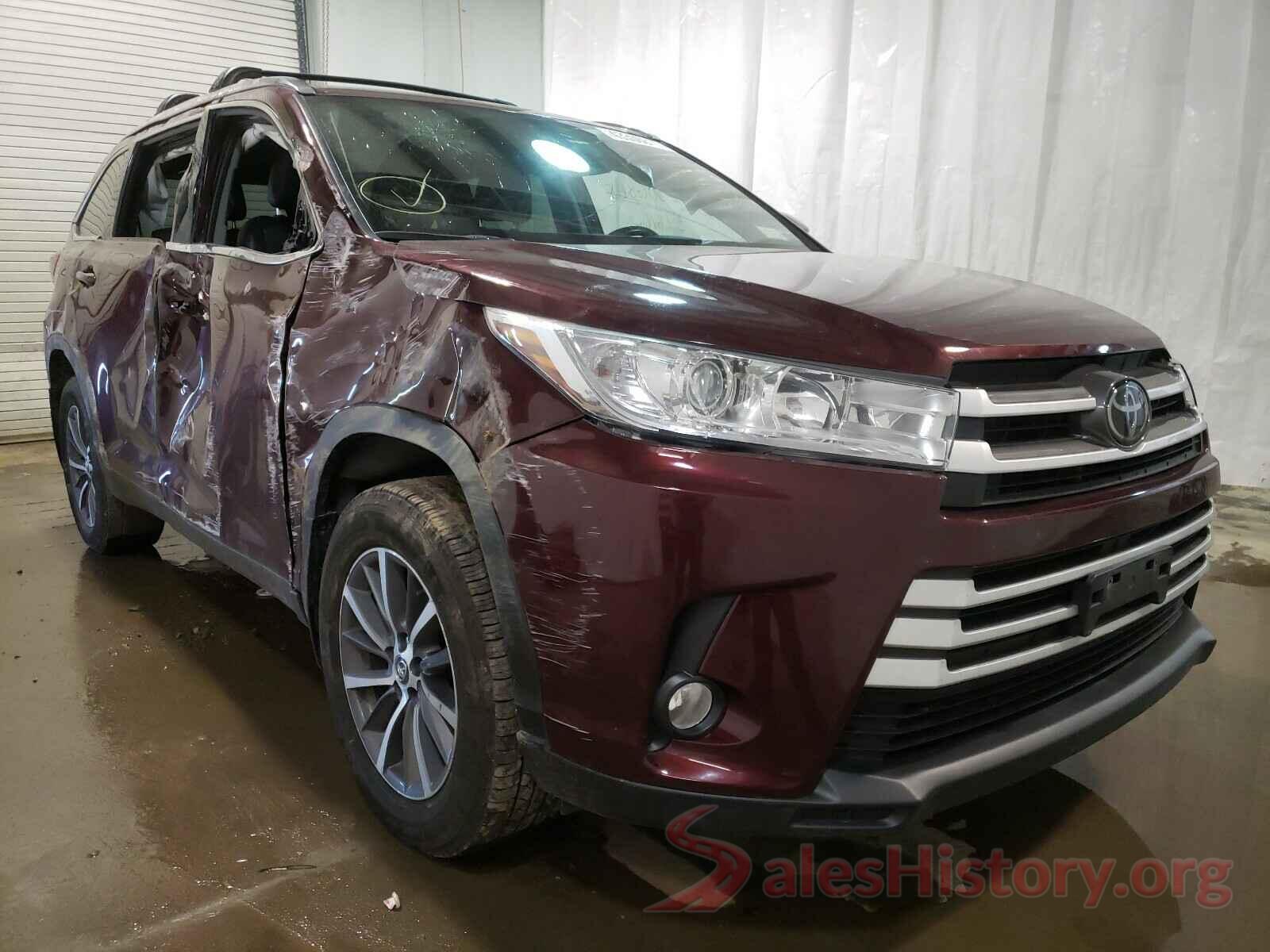 5TDJZRFHXKS957800 2019 TOYOTA HIGHLANDER