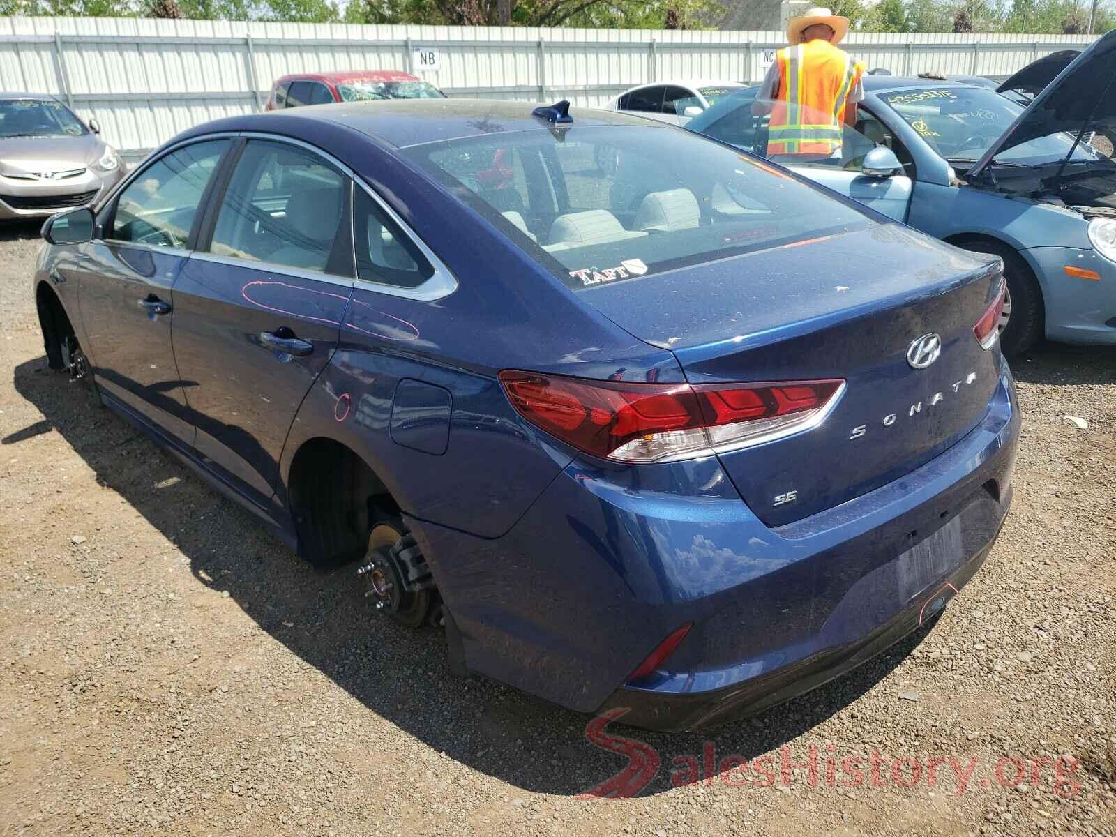 5NPE24AF4KH733362 2019 HYUNDAI SONATA