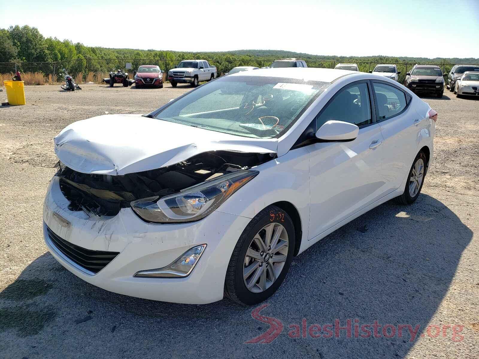 5NPDH4AE0GH669443 2016 HYUNDAI ELANTRA