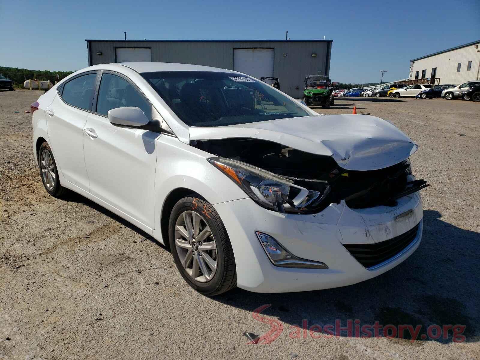 5NPDH4AE0GH669443 2016 HYUNDAI ELANTRA