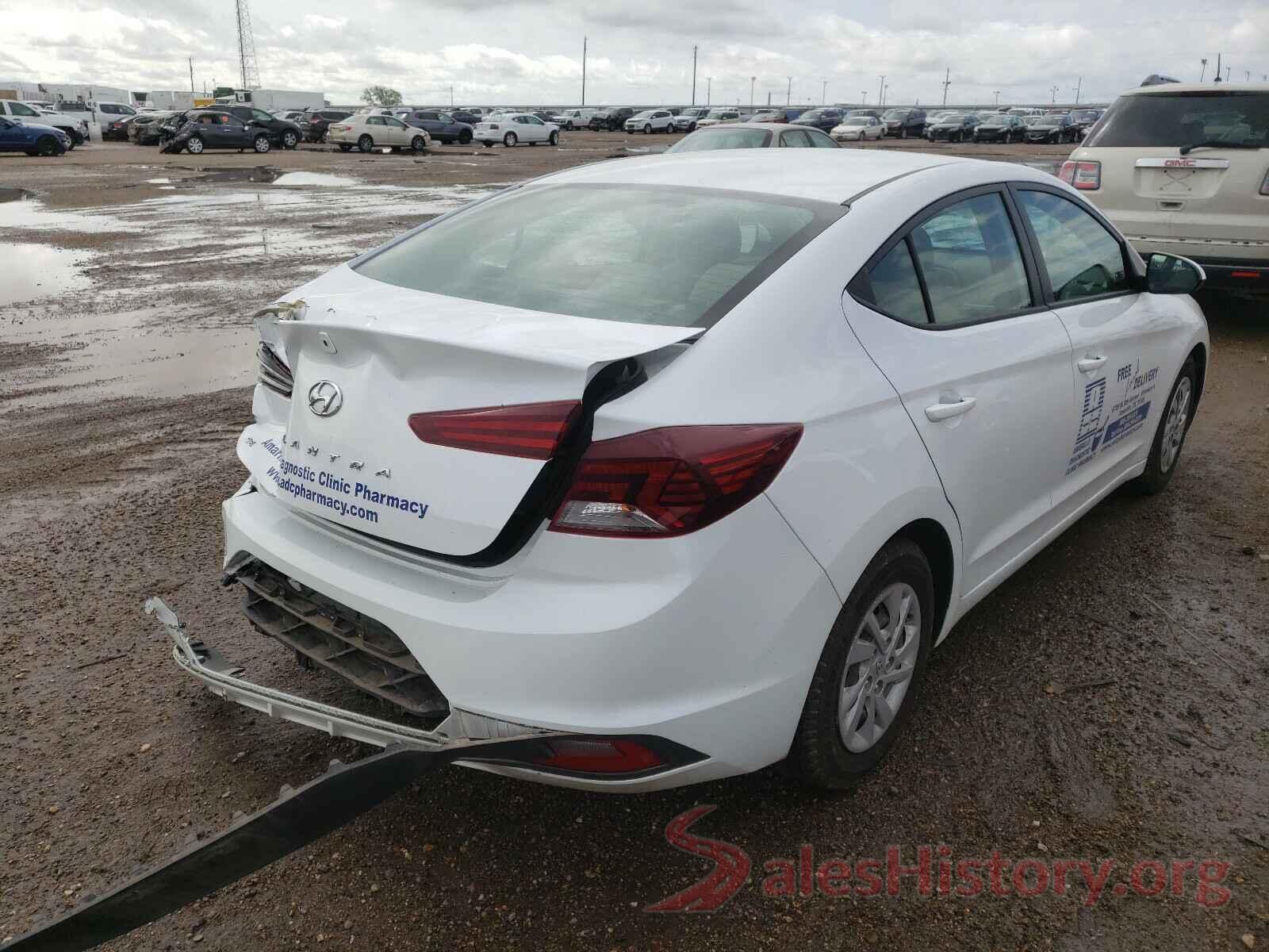 5NPD74LF7KH493721 2019 HYUNDAI ELANTRA