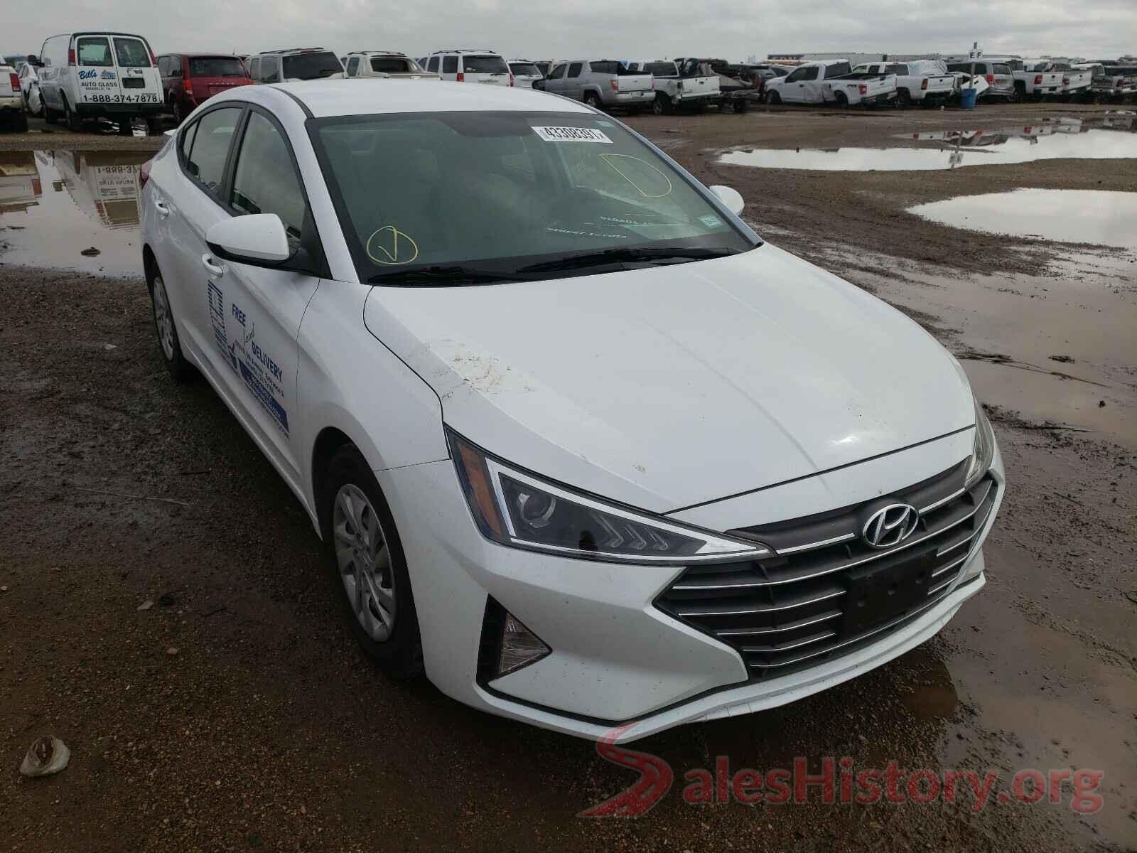 5NPD74LF7KH493721 2019 HYUNDAI ELANTRA