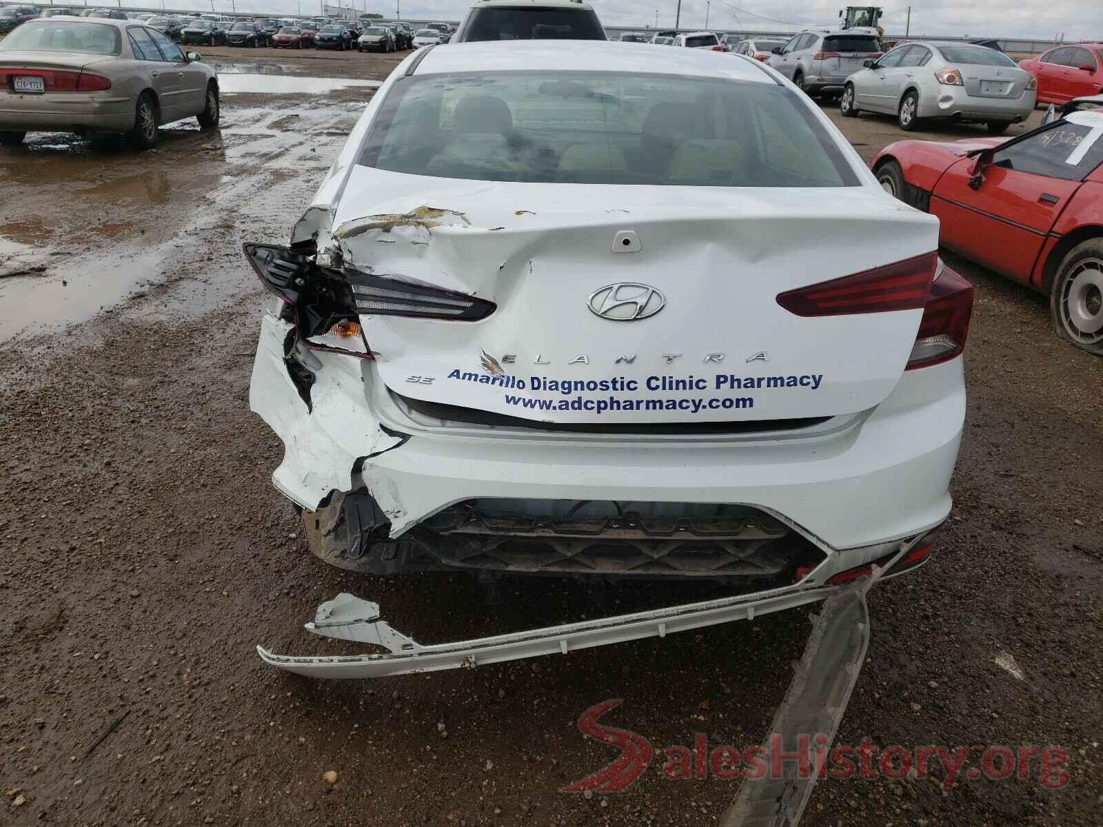 5NPD74LF7KH493721 2019 HYUNDAI ELANTRA