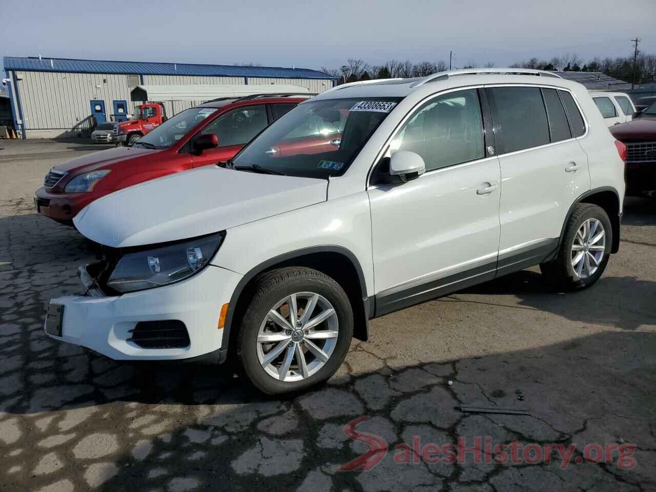 WVGSV7AX7HK006209 2017 VOLKSWAGEN TIGUAN