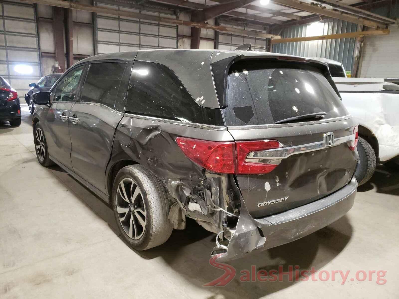 5FNRL6H92JB044833 2018 HONDA ODYSSEY