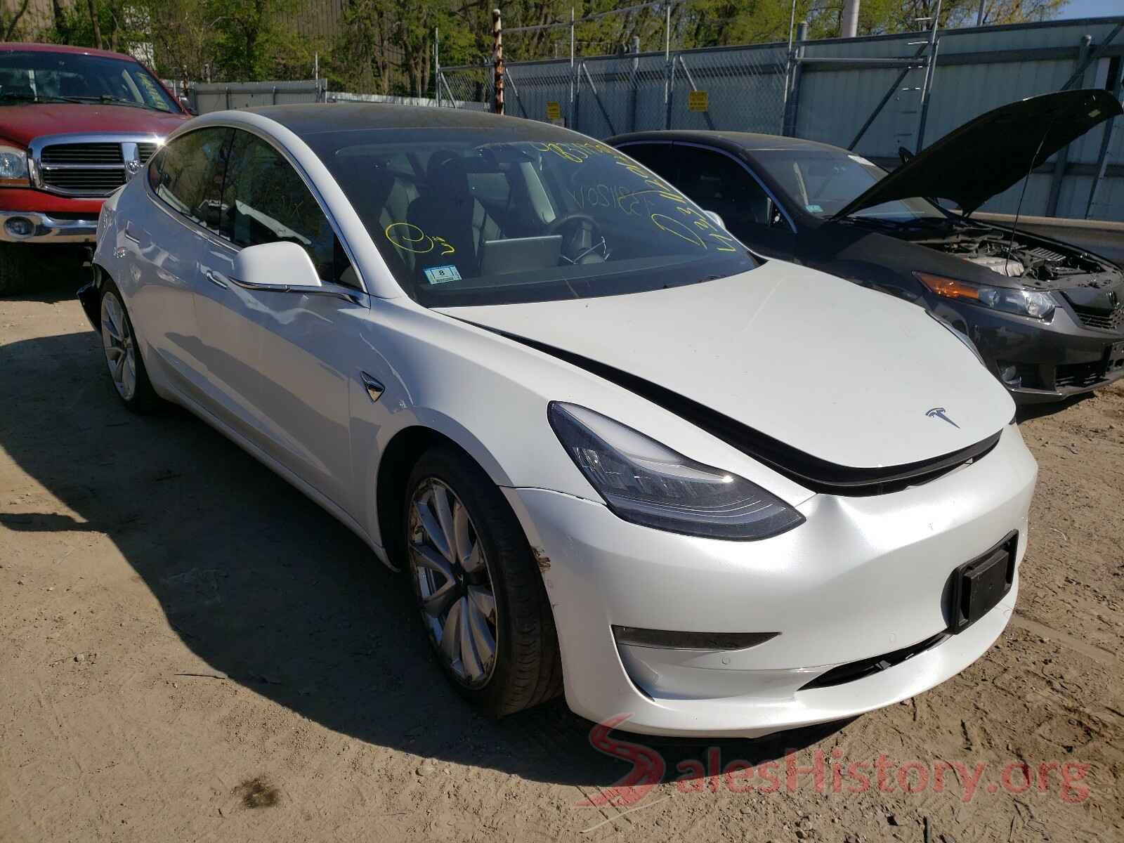 5YJ3E1EB2KF433953 2019 TESLA MODEL 3