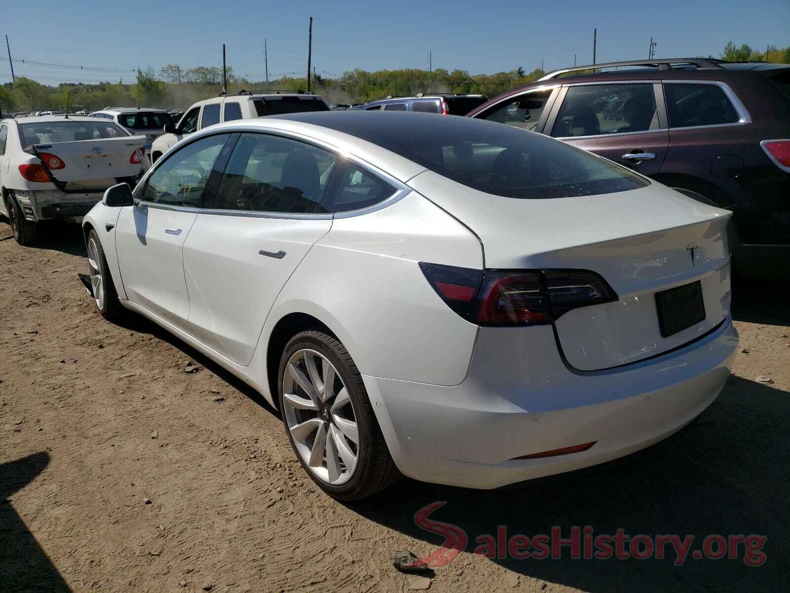 5YJ3E1EB2KF433953 2019 TESLA MODEL 3