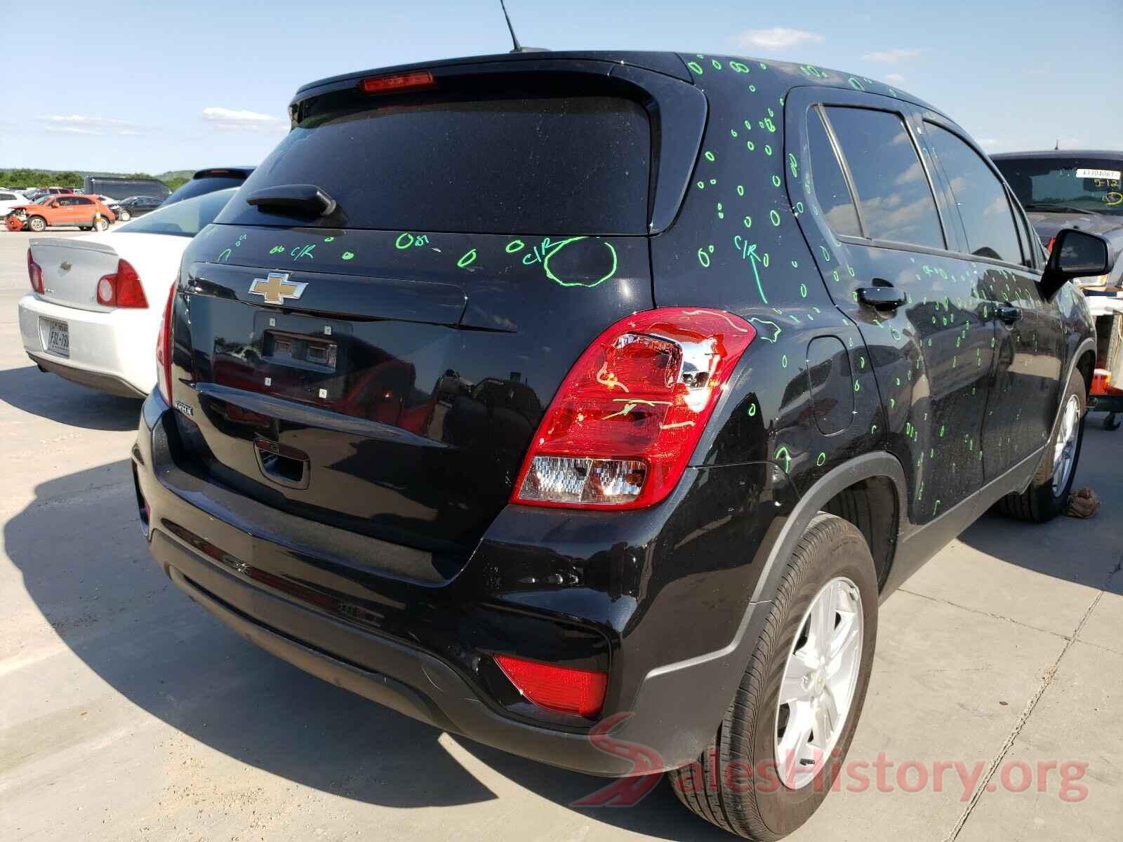 KL7CJKSB8LB052714 2020 CHEVROLET TRAX