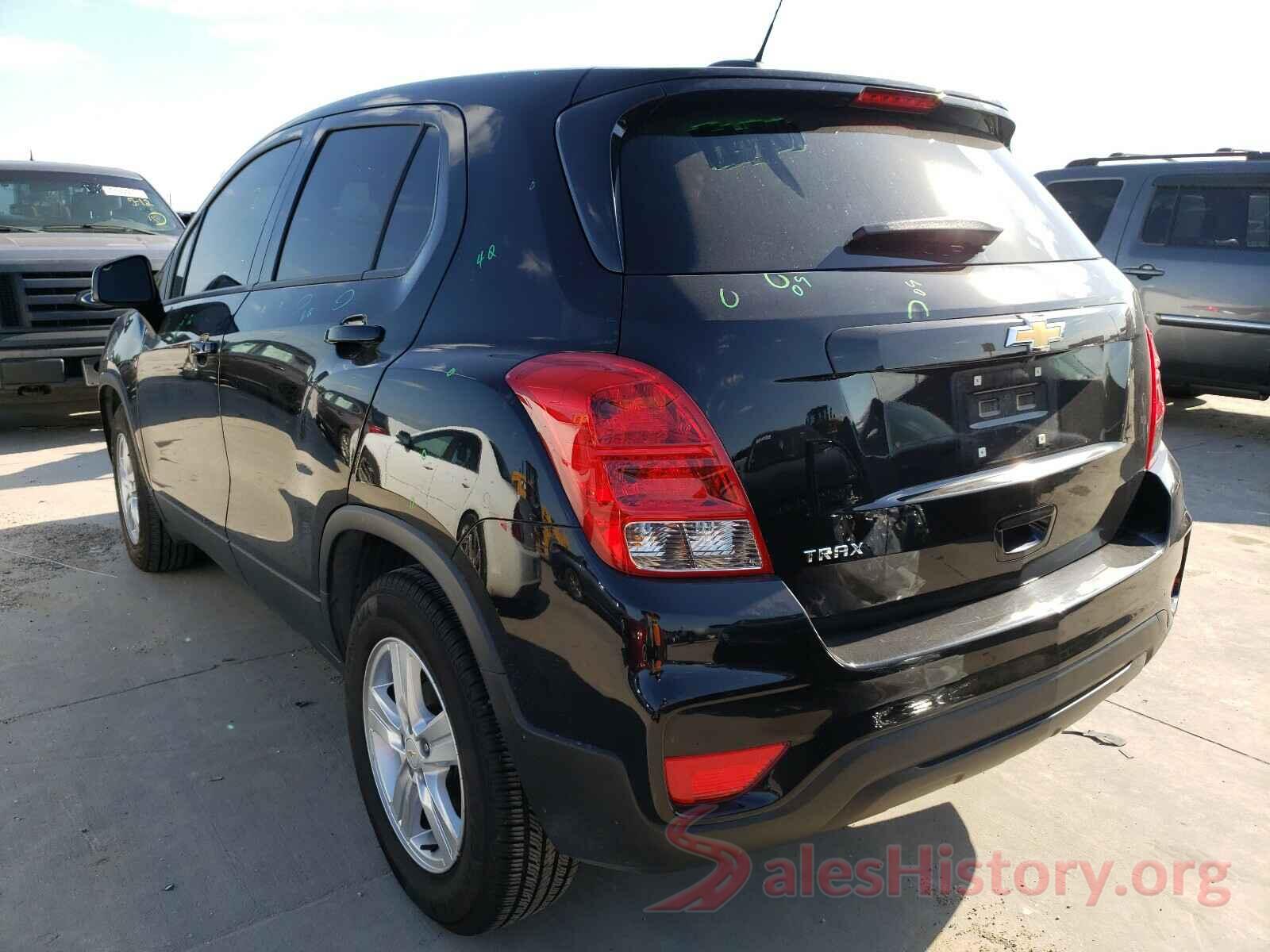 KL7CJKSB8LB052714 2020 CHEVROLET TRAX