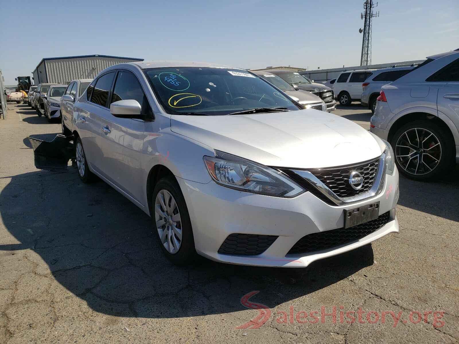 3N1AB7APXHL696113 2017 NISSAN SENTRA