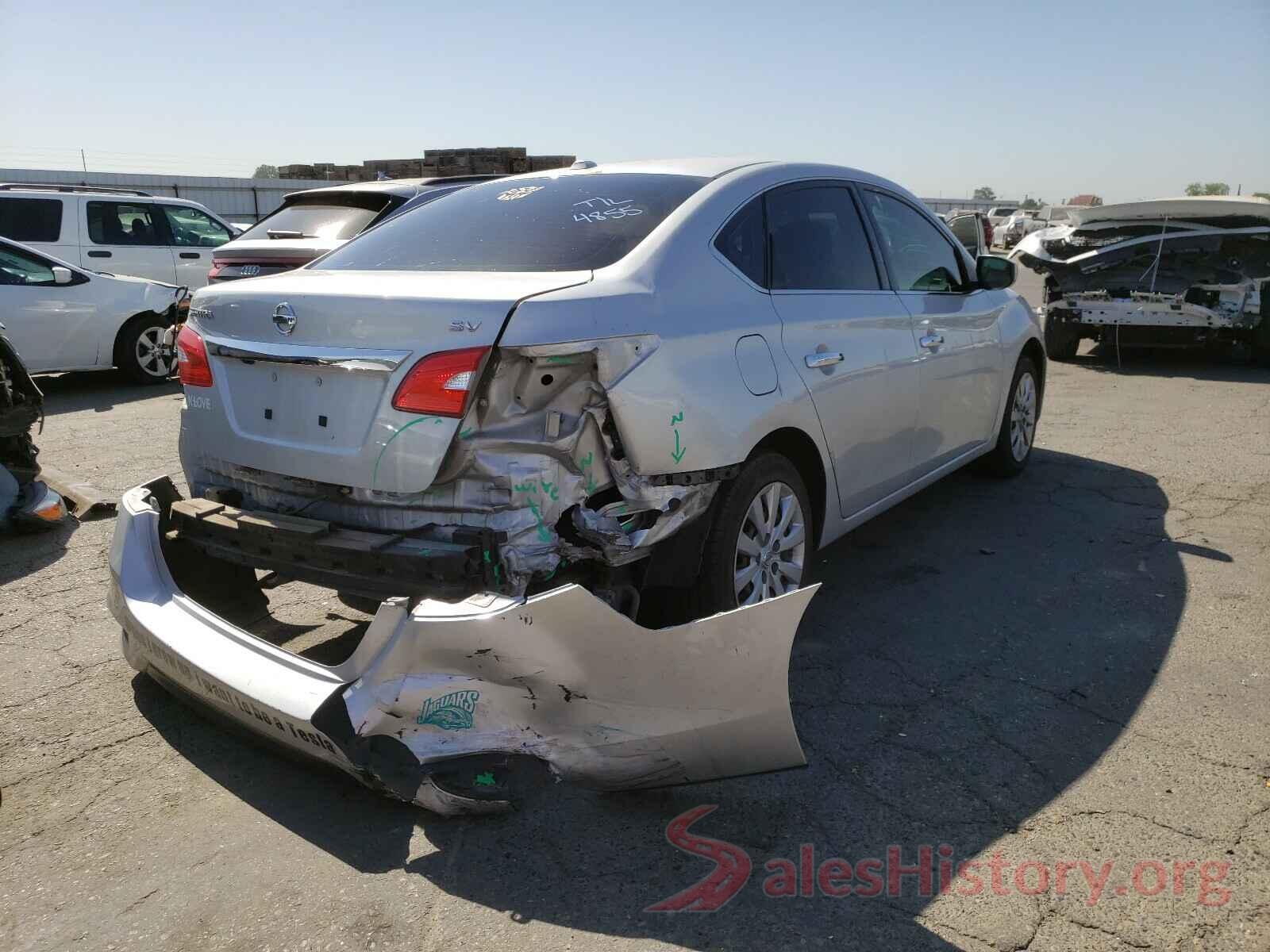 3N1AB7APXHL696113 2017 NISSAN SENTRA