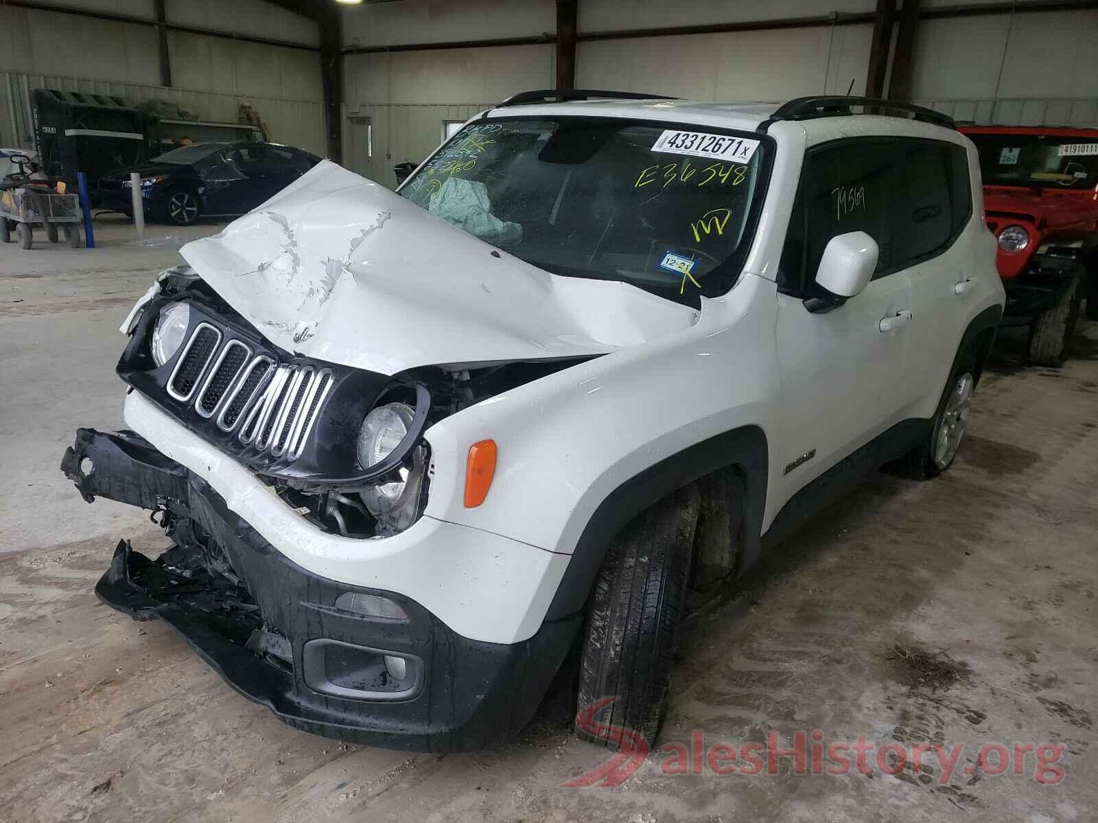 ZACCJABT7GPE36548 2016 JEEP RENEGADE