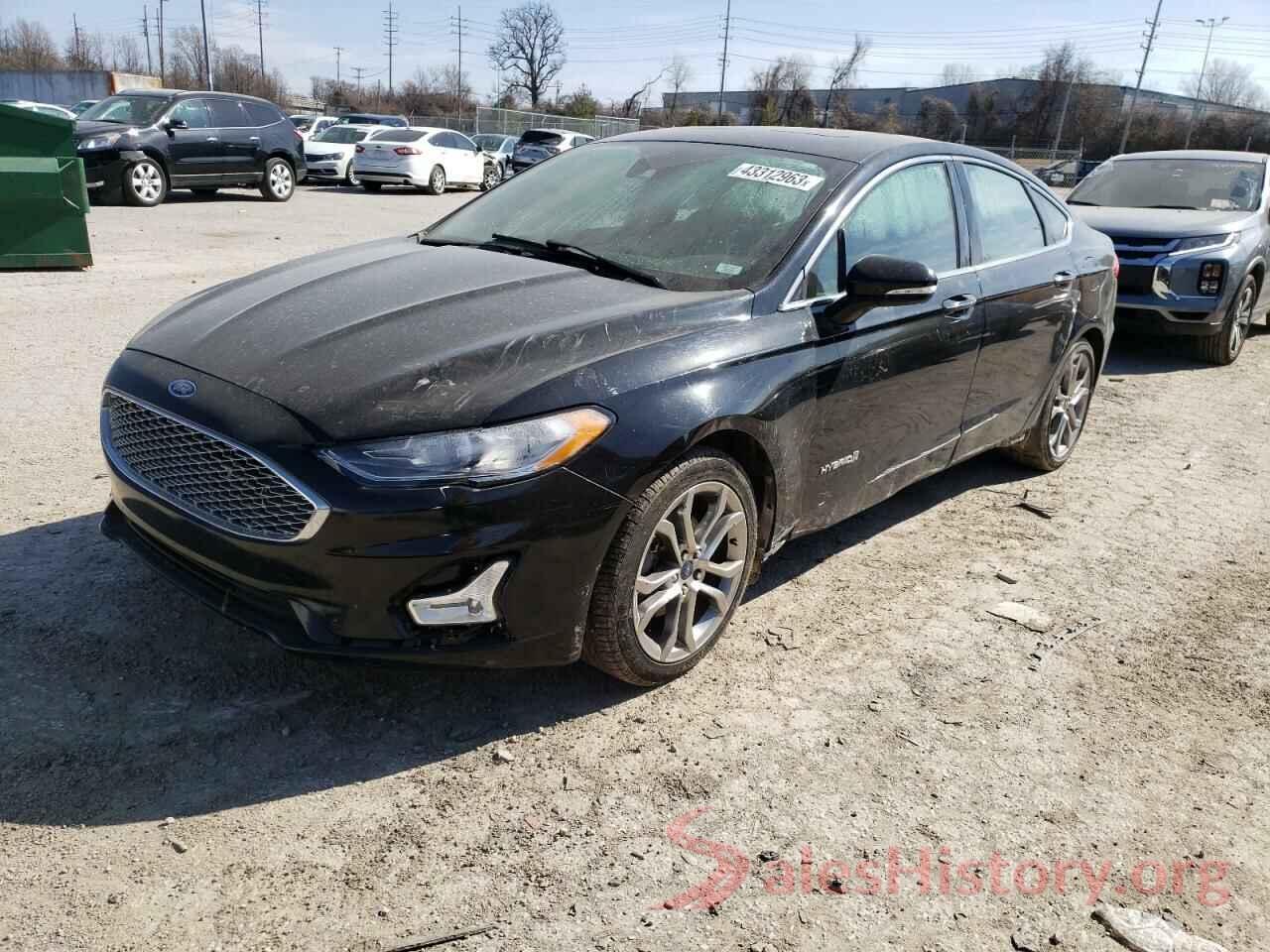 3FA6P0RU5KR206838 2019 FORD FUSION