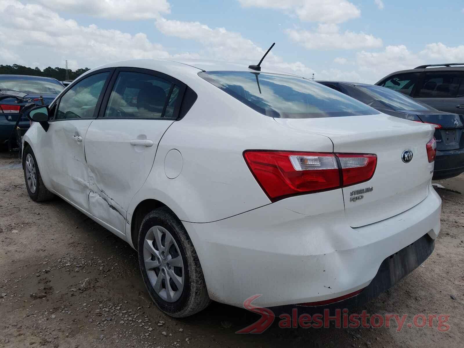 KNADM4A37G6691764 2016 KIA RIO