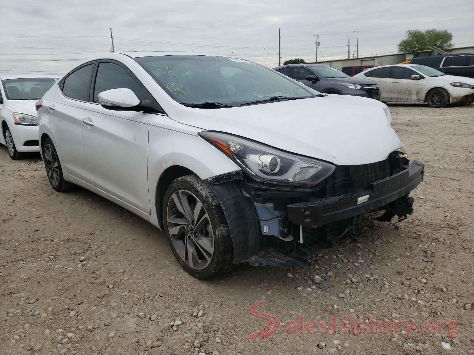 5NPDH4AE9GH681185 2016 HYUNDAI ELANTRA