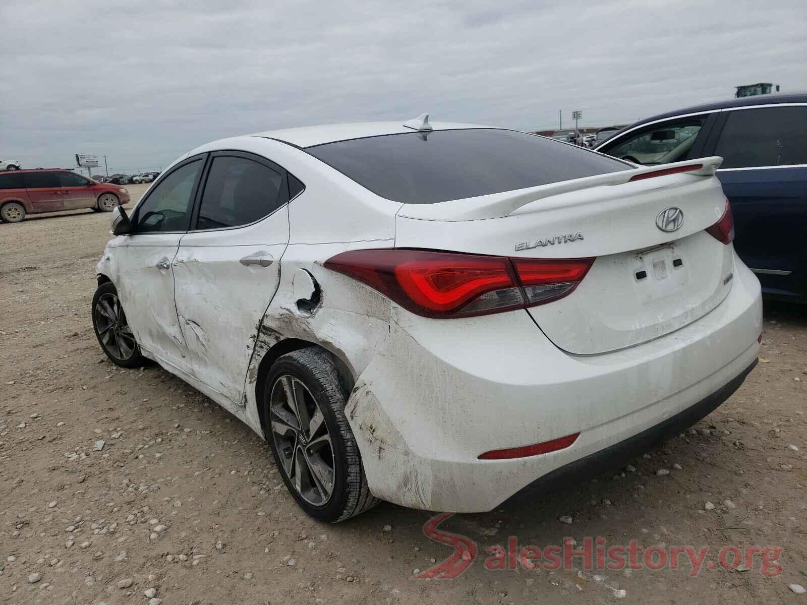 5NPDH4AE9GH681185 2016 HYUNDAI ELANTRA