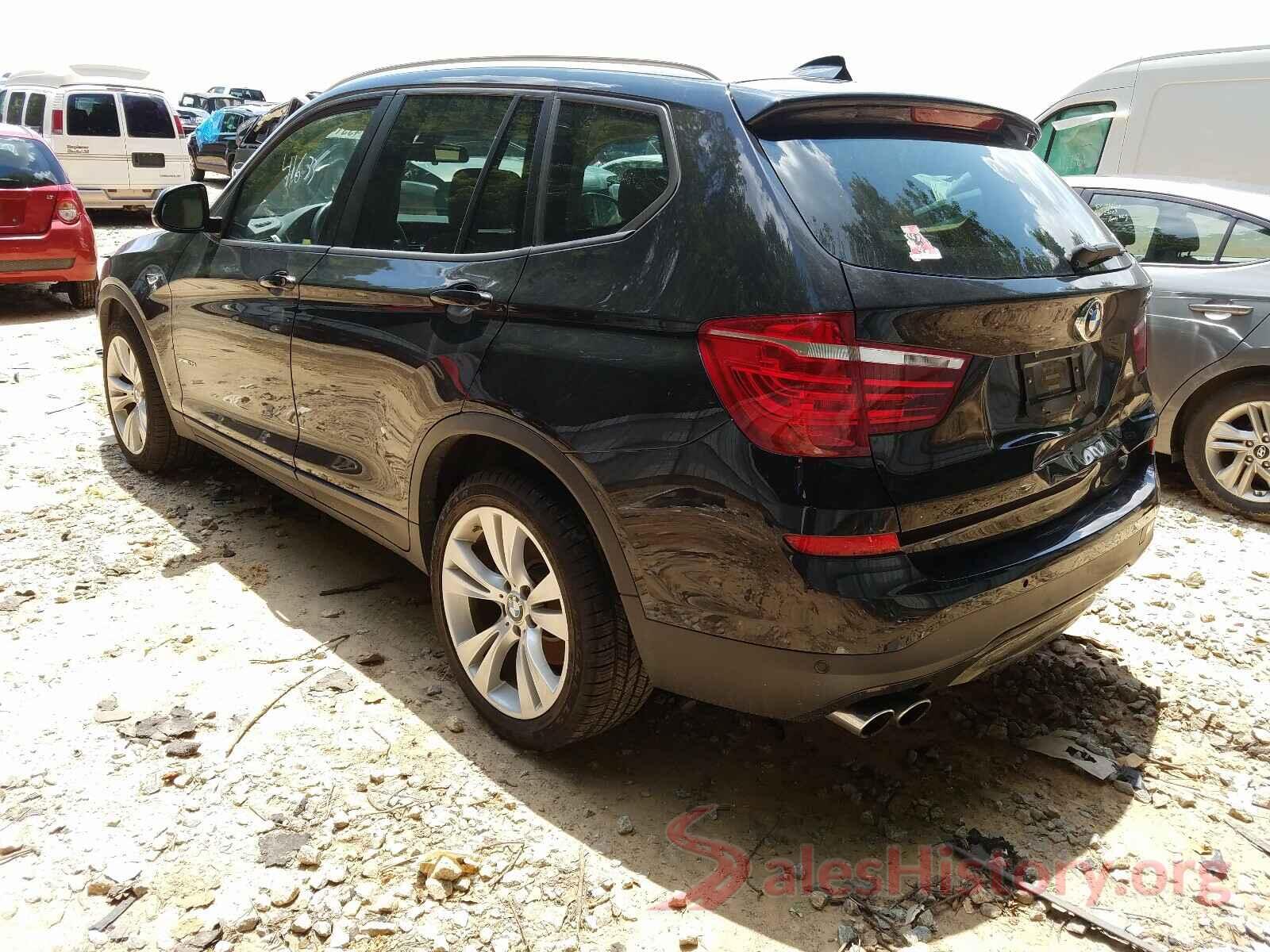 5UXWX9C5XG0D89923 2016 BMW X3