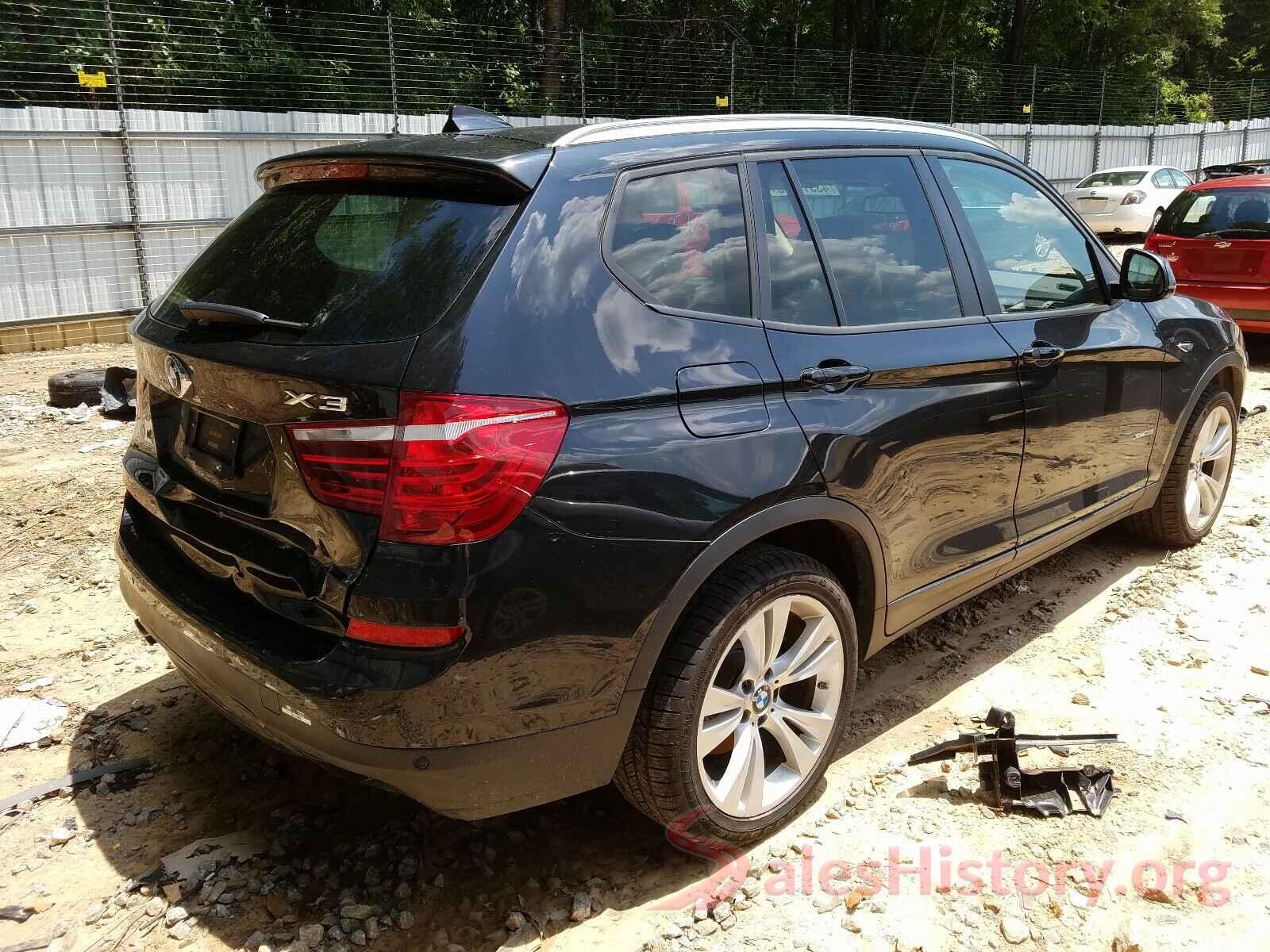 5UXWX9C5XG0D89923 2016 BMW X3