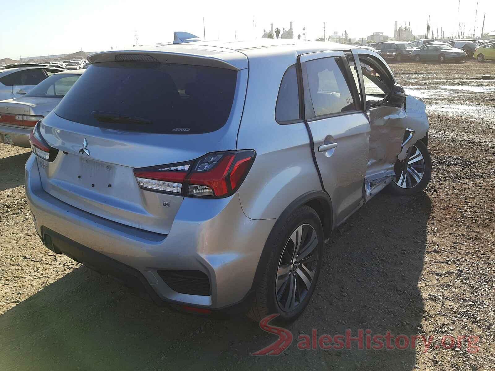 JA4AR3AU5LU021219 2020 MITSUBISHI OUTLANDER