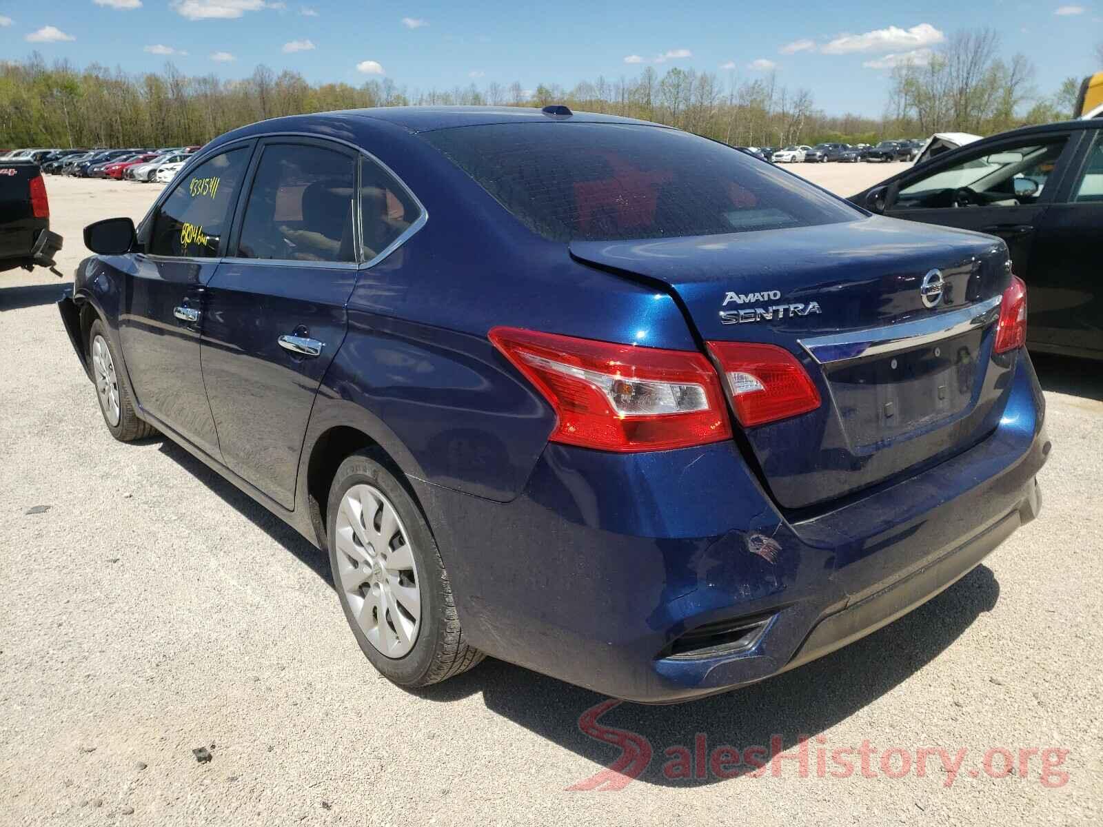 3N1AB7AP3HY287132 2017 NISSAN SENTRA